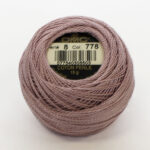 DMC Cotton Pearl - Balls - #8, 0778 - Antique Mauve