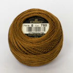DMC Cotton Pearl - Balls - #8, 0780 - Chestnut Tree Brown