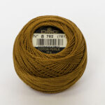 DMC Cotton Pearl - Balls - #8, 0782 - Wicker Brown