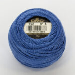 DMC Cotton Pearl - Balls - #5, 0798 - Cobalt Blue
