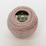 DMC Cotton Pearl - Balls - #5, 0818 - Powder Pink