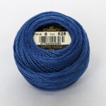 DMC Cotton Pearl - Balls - #8, 0825 - Sea Blue