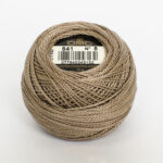 DMC Cotton Pearl - Balls - #8, 0841 - Deer Brown
