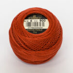 DMC Cotton Pearl - Balls - #8, 0900 - Saffron Orange