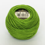 DMC Cotton Pearl - Balls - #5, 0906 - Apple Green