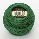 DMC Cotton Pearl - Balls - #5, 0909 - Dark Emerald Green