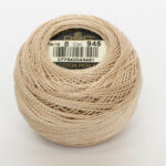 DMC Cotton Pearl - Balls - #8, 0945 - Eggshell Cream