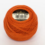 DMC Cotton Pearl - Balls - #5, 0946 - Fire Orange