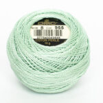 DMC Cotton Pearl - Balls - #8, 0955 - Pale Green