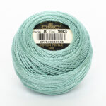 DMC Cotton Pearl - Balls - #8, 0993 - Light Green