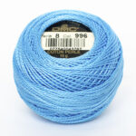 DMC Cotton Pearl - Balls - #5, 0996 - Electric Blue