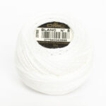 DMC Cotton Pearl - Balls - #5, White