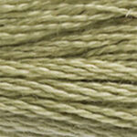 DMC Cotton Pearl - Skeins - #3, 3013 - Resin Green