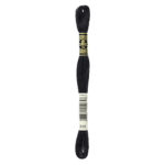 DMC Mouliné Spécial Stranded Cotton - 0310 - Black