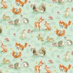 From Little Acorns - Woodland Baby Animals - Mist