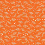 Glow-O-Saurus - Mini Dino Skeletons - Orange