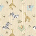 ABC's - Jungle Pinstripe - Tan