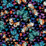 Season of the Sun - Butterflies & Prism - Black/Multi