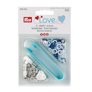 Press Fasteners - Blue Tones
