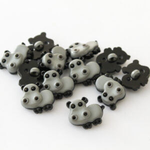 BG163023-28L Novelty Button Hippo