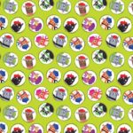 Cats in Paris - Lime