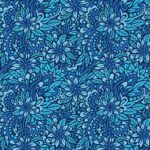 Gratitude & Grace - Peaceful Garden - Blue