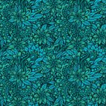 Gratitude & Grace - Peaceful Garden - Teal