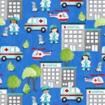 Doctors are Everyday Heroes - Scenic Doctors & Hospitals - Blue