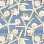 Seaside Serenity - Starfish - Medium Blue