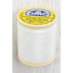 DMC Quilting Cotton Thread - 200m, White (202)