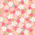 I'm All Ears - Floral - Coral