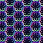 Kaleidographix - 3D Medallion - Navy