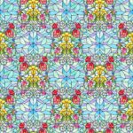 Fancy Glass - Stained Glass Bouquets - Light Blue