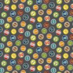 Adventure Awaits - Bottle Tops - Gray