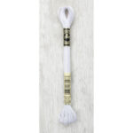 DMC Mouliné Light Effects Stranded Cotton - 5200 - White