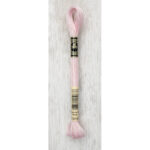 DMC Mouliné Light Effects Stranded Cotton - 818 - Soft Pink