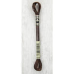 DMC Mouliné Light Effects Stranded Cotton - 898 - Dark Oak