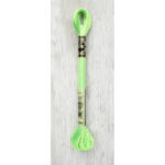 DMC Mouliné Light Effects Stranded Cotton - 990 - Neon Green