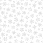 Morning Mist VIII - Snowflakes - White on White