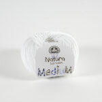 DMC Natura Just Cotton Medium Yarn - 01 - White