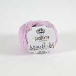 DMC Natura Just Cotton Medium Yarn - 136 - Lilac Pink Rose Parme