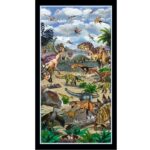 Land of the Giants - Panel 24" - Black