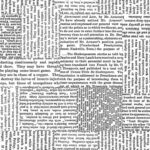 Paradox II - Newspaper Print - White