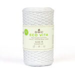 DMC Eco Vita Cotton Yarn Size 4 - 100 White