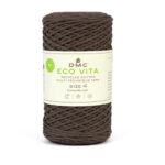 DMC Eco Vita Cotton Yarn Size 4 - 112 - Marron