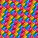 Colour My World - Stacked Crayons - Multi