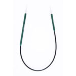 KnitPro Zing Fixed Circulars - 25cm Asymmetrical - 3.00mm