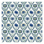 Summer House - Liberty Fabrics - Kew Trellis Blue/White