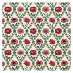 Summer House - Liberty Fabrics - Kew Trellis Red/White