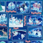 12 Days of Xmas - Continuous Block - Cyan